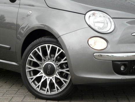 Fiat 500 C - 85pk Cabrio Turbo. Ecc. 1/2 Leer. 16inch. Luxe uitv - 1