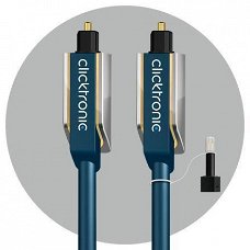 Clicktronic Optische Kabel - advanced series, 20  meter
