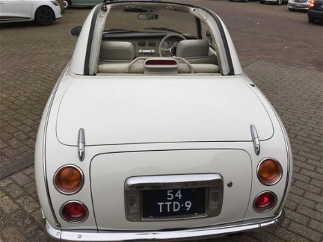 Nissan Figaro - 594 wit, automaat, airco, turbo - 1