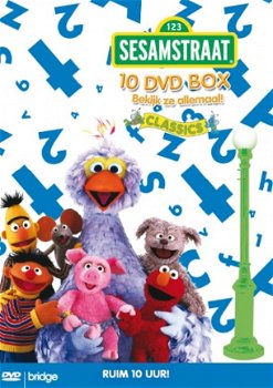 Sesamstraat Box (10 DVDs) Nieuw/Gesealed - 1