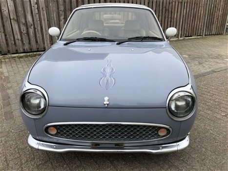 Nissan Figaro - 334 Lapisgrijs met speciale graphics - 1