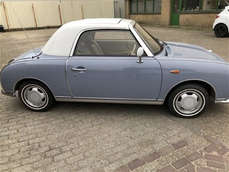 Nissan Figaro - 334 Lapisgrijs met speciale graphics - 1