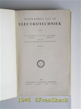 [1946] Handleiding tot de electrotechniek, Van Deun e.a., Standaard B - 2