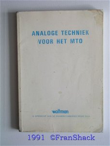 [1991] Analoge techniek voor het MTO, afd. ET/ Elektronica, Waltman