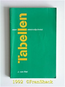 [1992] Tabellen voor elektrotechnici, Van Riel, SMD Educatieve Uitg.