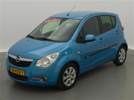 Opel Agila - 1.2 Enjoy / automaat / airco / lm-velgen / metalli c-lak - 1