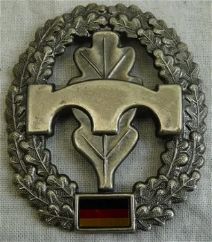 Embleem, Baret, Pioniertruppe, Bundeswehr, jaren'70/'80.(Nr.1) - 0