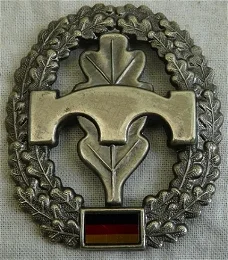 Embleem, Baret, Pioniertruppe, Bundeswehr, jaren'70/'80.(Nr.1)