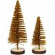 Kerstbomen set goud 5 stuks hobby hobbymaterialen kerst - 1 - Thumbnail
