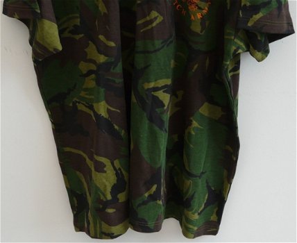 Shirt, Woodland Camouflage, Koninklijke Landmacht maat: 8090-1525, jaren'90.(Nr.2) - 3