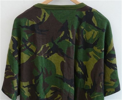 Shirt, Woodland Camouflage, Koninklijke Landmacht maat: 8090-1525, jaren'90.(Nr.2) - 7