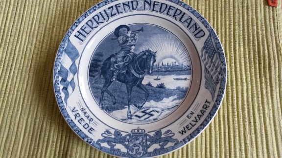 Wandbord Herrijzend Nederland - 2