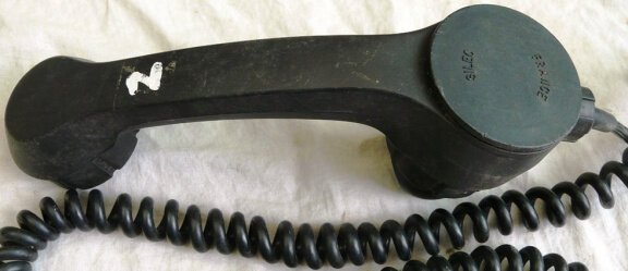 Handtelemicrofoon / Handset, type: H-7188, Silec, Koninklijke Landmacht, jaren'70/'80.(Nr.1) - 4
