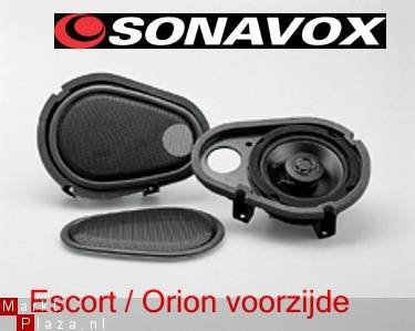 Ford Escort / Orion specifieke luidspreker up-grade kit - 1