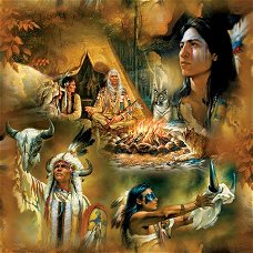 SunsOut - Native American Dreams - 1000 Stukjes Nieuw Schade