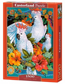 Castorland - Tropical Trio - 1500 Stukjes - 2