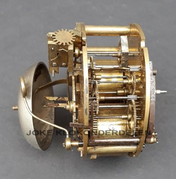 === Frans pendule uurwerk = oud === 38072 - 3