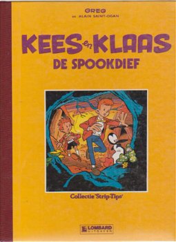 Kees en Klaas De spookdief HC met linnen rug - 1