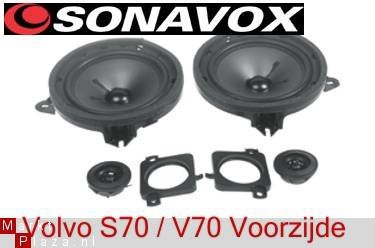 Volvo S70/V70 specifieke luidspreker compo-set voor - 1