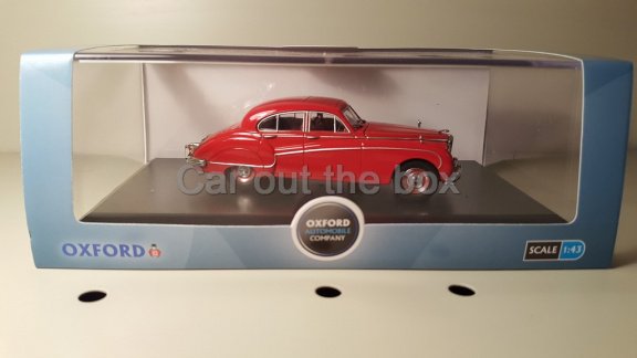 Jaguar MKVIII rood 1:43 Oxford - 4