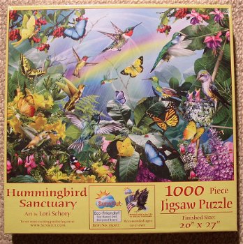 SunsOut - Hummingbird Sanctuary - 1000 Stukjes Nieuw - 2