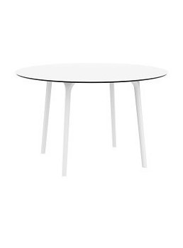 Ronde tafel Maya wit SALE - 1