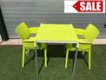 Tuinset 2x Fiona stoelen en tafel in lime of oranje SALE - 1 - Thumbnail