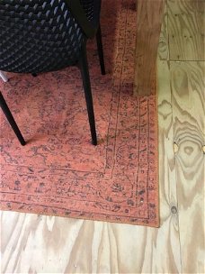 Binnenkleed Novum vintage rood-oranje 230x160