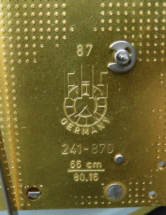 === Snaar uurwerk = FHS 241 - 870 = z.g.a.n. === 35568 - Afbeelding 2