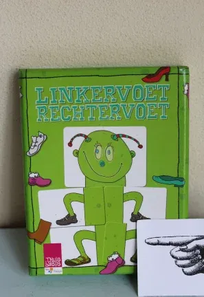 Linkervoet Rechtervoet - schoenenspel - nr. 1