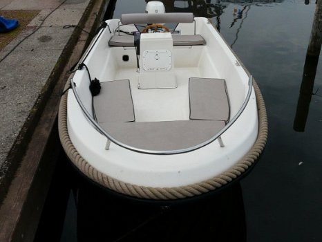 White Boat 500 Console VERKOCHT ! + 25 pk Johnson 4-takt - 3