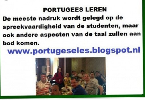 Cursus Portugees Nijmegen .. Portugees leren - 2