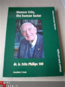 Meneer Frits, the human factor door D.F. Foole