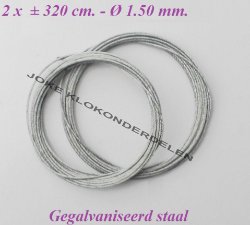 === Snaar Engelse klok = staal = 26376