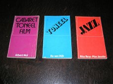 Jazz, Toneel, Cabaret,Toneel, Film.