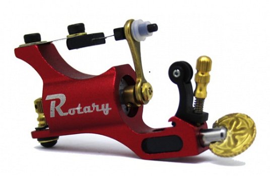 Rotary tattoo machine met veren - 2