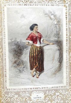 Gavarni [c.1850] Les Joyaux - 17 platen in kleur - 1