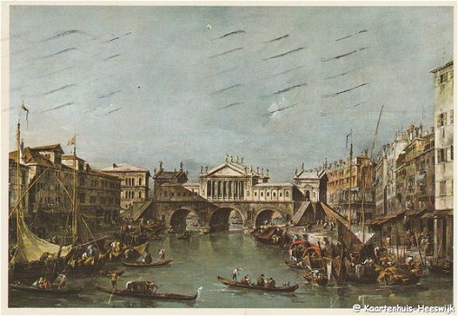Italie Francesco Lazzaro Rialte con il Ponte del Palladio - 1