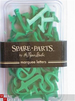 spare part marquee letters green 2 - 1