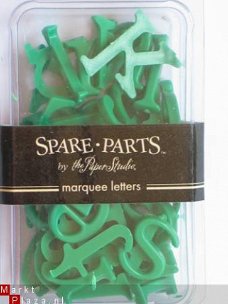 spare part marquee letters green 2