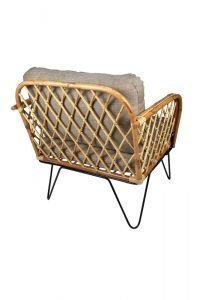 Rotan fauteuil Mallorca - super trendy rieten stoel - 3