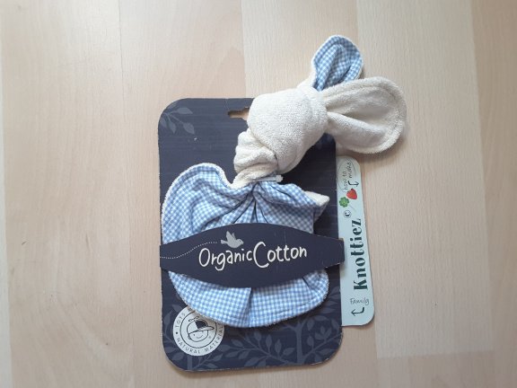 +1462 Keptin jr Knotties knuffeldoek Organic Cotton - Afbeelding 2