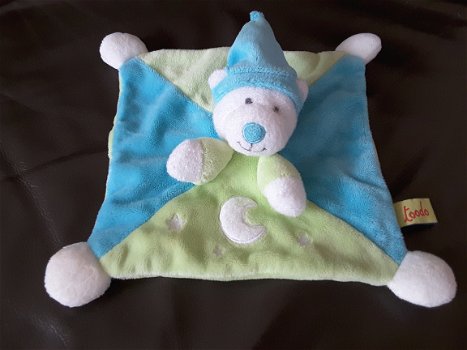 +1471 Beer glow in de dark knuffeldoekje Toodo Koodo küscheltuch doudou - 1