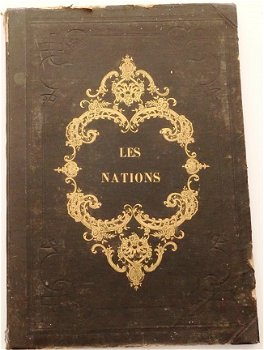 Les Nations: costumes de tous les pays 1853 20 Chromolitho's - 2
