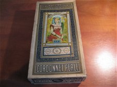 Cordonnet Perlé F.F.R. 2067 doos met inhoud uit de jaren 20..