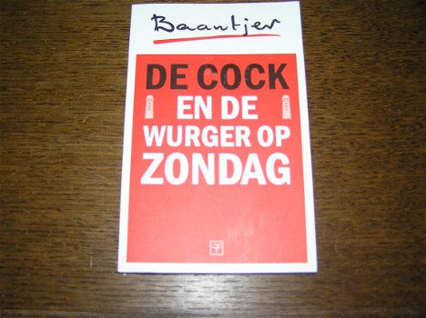 De Cock en de wurger op zondag. - 1