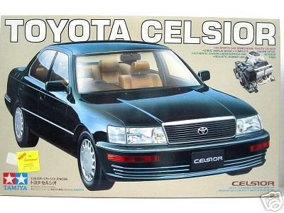 1:24 Tamiya kit Toyota Celsior (Lexus broertje) - 1