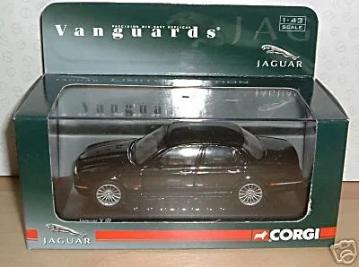 1:43 Corgi Vanguards VA09103 Jaguar XJR Ebony - 1