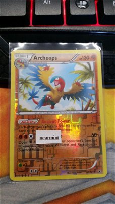 Archeops  67/101 Rare (reverse)  BW Noble Victories nm