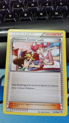 Pokemon Center Lady 93/106 XY Flashfire - nr. 1